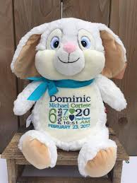 Birth Announcement Stuffed Animals Personalized Birth Announcement Stuffed Animal Bunny Embroidered Birth Stats Animal Pers Personalized Baby Gifts Personalized Stuffed Animals Baby Girl Gifts