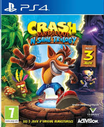 Crash Bandicoot N Sane Trilogy Playstation 4 Amazon Fr Jeux Video Crash Bandicoot Jeux Jeux Xbox
