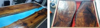 Use pencil to mark holes for screws in relation to where they attach to base. Epoxy Resin River Table With Wood Step By Step Tutorial