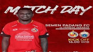 Line Up Pemain Semen Padang Vs Persija Jakarta Shoppe Liga 1 Karl Max Barthelemy Cs Harus Menang Tribun Pontianak