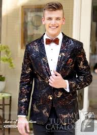 From weddings and proms to quinceañeras and other special events, we carry dozens of tuxedo styles and thousands of colorful accessory combinations. Black Gold Floral Ryan Tuxedo Tuxedos Suits Mytuxedocatalog Com