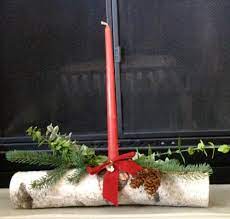 White Birch Yule Log Ready To Decorate Free Domestic Shipping Birch Tree Decor Christmas Xmas Centerpieces Easy Diy Christmas Gifts