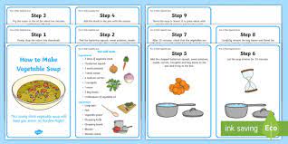 Make recipe cards creative images. Vegetable Soup Recipe Cards