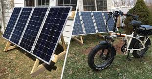 If you can put up christmas lights, you can install solar. Diy Solar Charger For An Electric Bicycle Made Easy