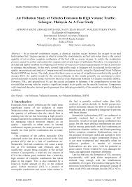 Air pollution is one such form that refers to the contamination of the air, irrespective of indoors or outside. Http Www Wseas Org Multimedia Journals Systems 2013 56 304 Pdf