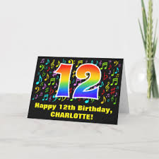 12 Jaar Verjaardagskaarten Zazzle Be