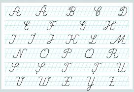 Learn basic romanian lesson 1: Romanian Cursive Duolingo
