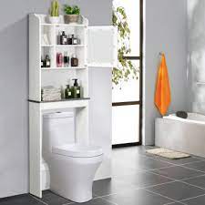 Ouvrez les portes du plus beau magasin du web ! Giantex Meuble Dessus Toilette Etagere De Salle De Bains Avec Portes En Bois Armoir De Toilette Avec Etagere De Rangement Polyvalent Blanc Vente De Armoire Colonne Etagere Conforama