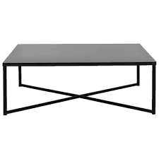 This coffee table checks all of our boxes. Argos Product Support For Home Low Level Chrome Coffee Table Black 464 6563