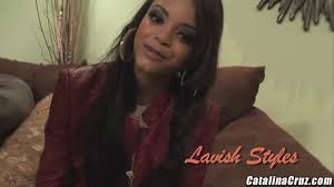 Lavish Styles jiggly big tits take a wild ride on a white stud