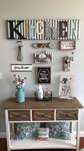 99 Eyechacting Diy Kitchen Wall Decorating Ideas In 2020 Kitchen Wall Decor Farmhouse Kitchen Decor Home Decor