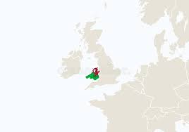 Karte von wales (bundesland / provinz in großbritannien) | welt wales karte. Europa Mit Hervorgehobener Wales Karte Vektor Abbildung Illustration Von Keltisch Hintergrund 132772890