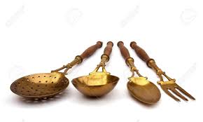 The nature of the material used, the color, and the design determine their most appropriate uses. Antique Kitchen Tools Isolated On A White Background Stock Photo Picture And Royalty Free Image Image 10502787