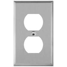 Maybe you would like to learn more about one of these? Enerlites Duplex Receptacle Metal Wall Plate Stainless Steel Outlet Cover Corrosion Resistant Size 1 Gang 4 50 X 2 76 Ul Listed 7721 430 Silver Standard Buy Online In Aruba At Aruba Desertcart Com Productid 39847739