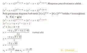 Maybe you would like to learn more about one of these? Soal Dan Pembahasan Persamaan Eksponen 1 5 Istana Mengajar