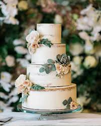 A plain white cake can be taken to the next level by strewing some colorful flowers over it. 10 Easy Ways To Create A Simple And Elegant Wedding Cake Of Your Own Elegantweddinginvites Com Blog