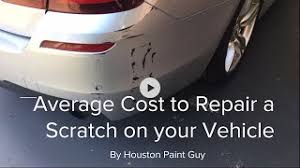 It would help if you remember that the cost. Car Scratch Repair Cost Estimate Educate Yourself First