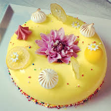 Ruban De Gourmandises Bavarois Citron Bavarois Citron Citron Bavarois
