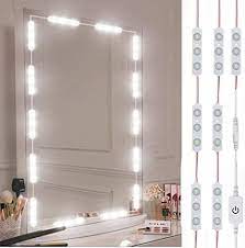 Led bathroom vanity mirror front light wall sconce lamp fixture acrylic washroom. Led Vanity Mirror Lights Hollywood Style Vanity Make Up Light 10ft Ultra Bright White Led Dimmable Touch Control Lights Strip For Makeup Vanity Table Bathroom Mirror Mirror Not Included