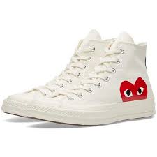 Comme Des Garcons Play X Converse Chuck Taylor 1970s Hi Black Comme Des Garcons Play X Converse Chuck Taylor 1970s Hi 139 Liked On Polyvore Featuring Shoes Snea Converse Comme Des Garcons Play Converse Chuck Taylors