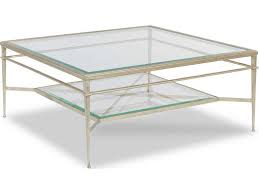 Walnut large square wood coffee table with lift top. Woodbridge Furniture Madeline Silver Leaf Antique Patina 42 Wide Square Coffee Table Wbf210051