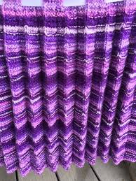Strickrezept Muster Plissee In Runden Knitted Knitted Scarf Fashion