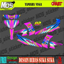 Mereka memang telah terbiasa menggun. 40 Koleski Terbaik Gambar Stiker Motor Yamaha Vega R Sticker Fans