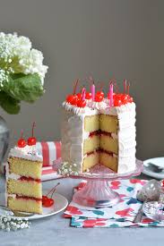 Beautiful Happy Birthday Cake Images For Her Happy Birthday Reese A Recipe For Reese S Cherry Birthday Cake With Images Chocolate Chip Cake Cake Cherry Filling