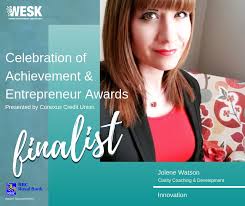 Jolene Watson of Clarity Coaching & Development Finalist for the Innovation  Award