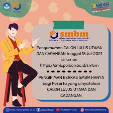 Saat mendaftar smb polban, gw berniat mengejar almamater dan teknik,walaupun sudah keterima poltekkes gw tetep nyoba polban, karena mengingat teknik berpeluang bekerja di pertamina & pln. Politeknik Negeri Bandung Official Publications Facebook
