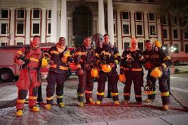 SA Air Force Firefighters assist City of Cape Town with Parliament  Firefighting efforts.