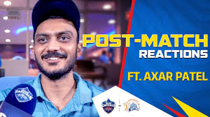 Axar patel has taken over 45 wickets, playing for the india national cricket team and is a successful player for the team. Post Match Interview Axar Patel Dcvcsk Youtube