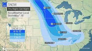 The Midwest Will Be 1st Up To Face Down A Major Snowstorm Accuweather