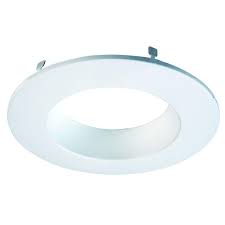 Harrrrd 5 pack white plastic trim ring for 8 inch recessed can down light oversized lighting fixture. Recessed Lighting Trim Ring With Frosted Glass Dome Halo 6 In Shower Trim Building Materials Supplies Lights Lighting
