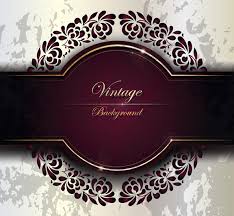 Purple Vintage Invitation Cards Cover Vector Templates Download Psd Eps Ai Cdr Files Free Background Vintage Vintage Invitations Vector Free
