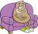 Cartoon Couch