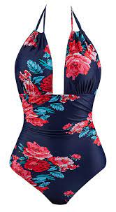 Women S One Piece Swimsuits Slimming Monokini Tummy Control Swimwear Plus Size B One Piece Swimsuit Slimming Tummy Control Swimwear Tummy Control Bathing Suits