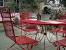 Red Patio Cushions