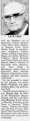 Obituary for Leo R. Clark