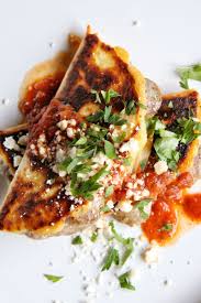 Italian Sausage Quesadillas With Spicy Tomato Sauce Recipe Spicy Dinner Recipes Italian Sausage Recipes Italian Recipes