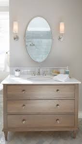 White Oak Stain Bathroom Vanity Vanity Was Custom Designed And Built The Wood Type Is White Oak With Oak Bathroom Vanity Bathroom Vanity Redo Trendy Bathroom