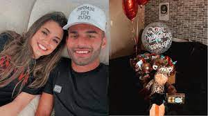 Reprodução/instagram thiago martins e talita nogueira deixam a praia foto: Isadora Pompeo Reata Namoro Com Jogador Do Flamengo Entretenimento Pleno News