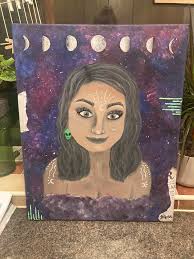 This one is for my Mumma..... 🙏🏽❤😍❤🙏🏽 My third painting