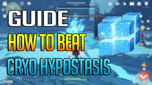 Here's our guide to help you defeat the cryo hypostasis elite boss in genshin impact. How To Beat Cryo Hypostasis Guide Genshin Guide Youtube