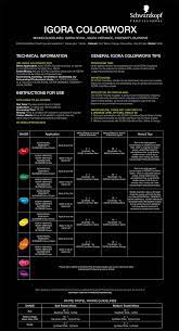 Schwarzkopf Professional Igora Colorworx Technical Overview Schwarzkopf Hair Color Hair Color Chart Hair Color Formulas