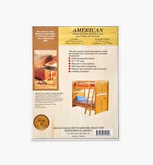 Lee furniture based in nottingham produce handmade furniture. Mission Style Children S Bunk Beds Plan Lee Valley Tools