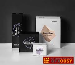 Free box mockups, free packaging mockups rectangle box free mockup. Boxes Packaging Pack Mockup 5 Free Download Photoshop Vector Stock Image Via Zippyshare Torrent From All Source In The World