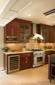 Kitchen Ideas With Cherry Wood Of Kitchens Traditional Dark Wood Cher Cherry Wood Kitchen Cabinets Trendy Kitchen Backsplash Cherry Cabinets Kitchen