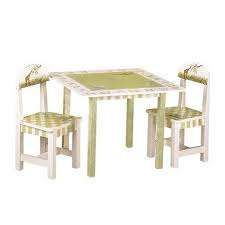 Take A Look At This Alphabet Chair Set Of Two By Teamson Design On Zulily Today Wooden Table And Chairs Wooden Childrens Table Kids Table And Chairs