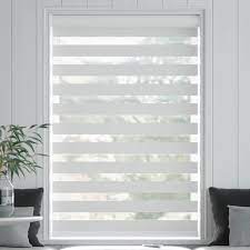 Traditional Zebra Light Filtering Dual Roller Shades Selectblinds Com Zebra Blinds Blinds Roller Shades